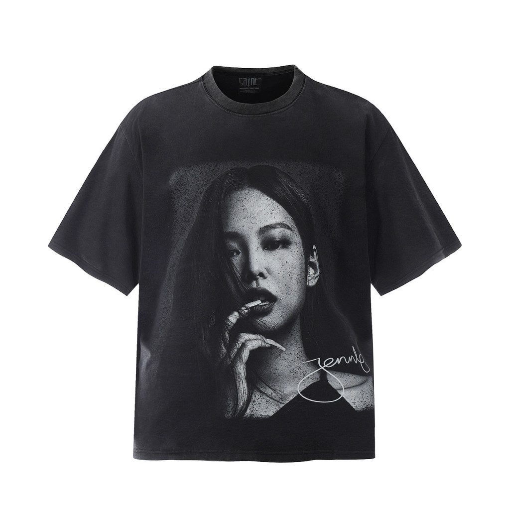 Black pink jennie BIG FACE  Untuk pria wanita Baju tshirt