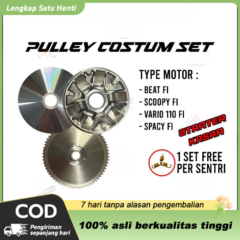 pulley set jangeby G2 beat fi scoopy fi esp beat karbu genio beat deluxe beat esp beat street rumah 