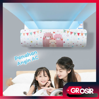 Grosir - H5991 Penahan Angin AC / Talang AC / Reflektor Angin AC / Penahan Embusan Angin AC / Cover 