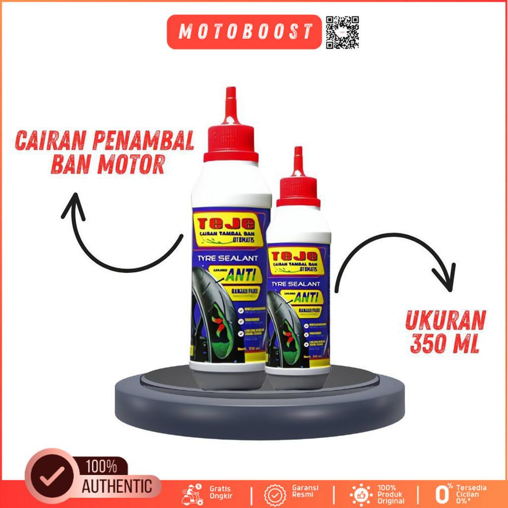 Cairan Ban Tubeless Motor Anti Bocor 350 ML