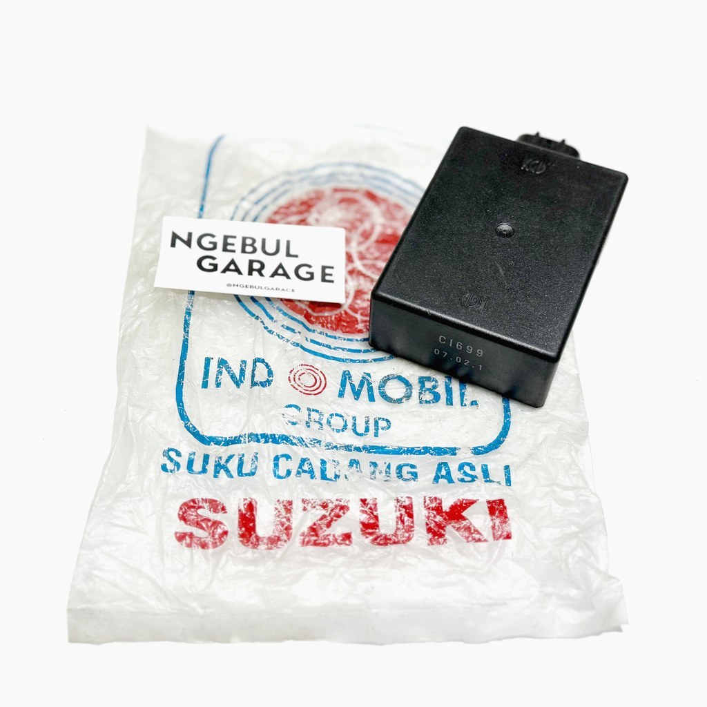 CDI Satria RU Lumba 6Speed 2Tak 2KGD Dual Disk SUZUKI ORI JAPAN INDOMOBIL