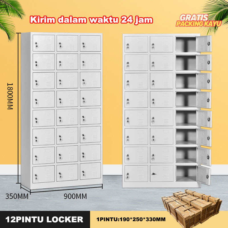 Lemari arsip multi pintu, lemari penyimpanan multi pintu, lemari arsip besi tebal, lemari besi tebal