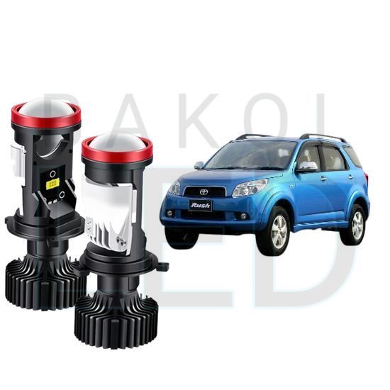 2pcs Lampu Utama LED H4 Projector High Power Mobil Toyota Rush 2007 2012 BL