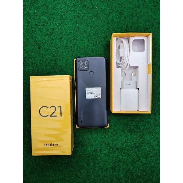 Realme C21 Ram 3/32GB | Ram 4/64GB Second Resmi