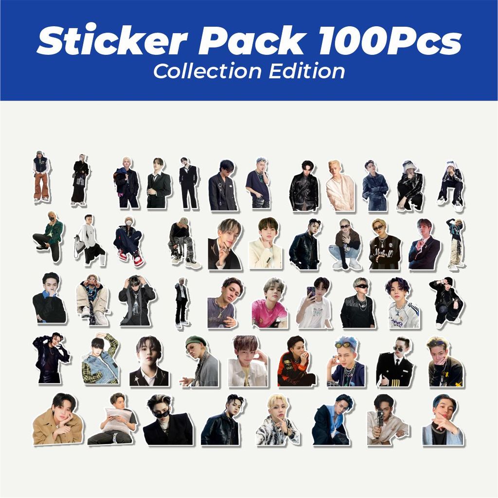 Hot Stiker Stiker CHOI HYUNSUK (TREASURE) Lucu Anti Air Stikers Berperekat Waterproof Sticker Decal 