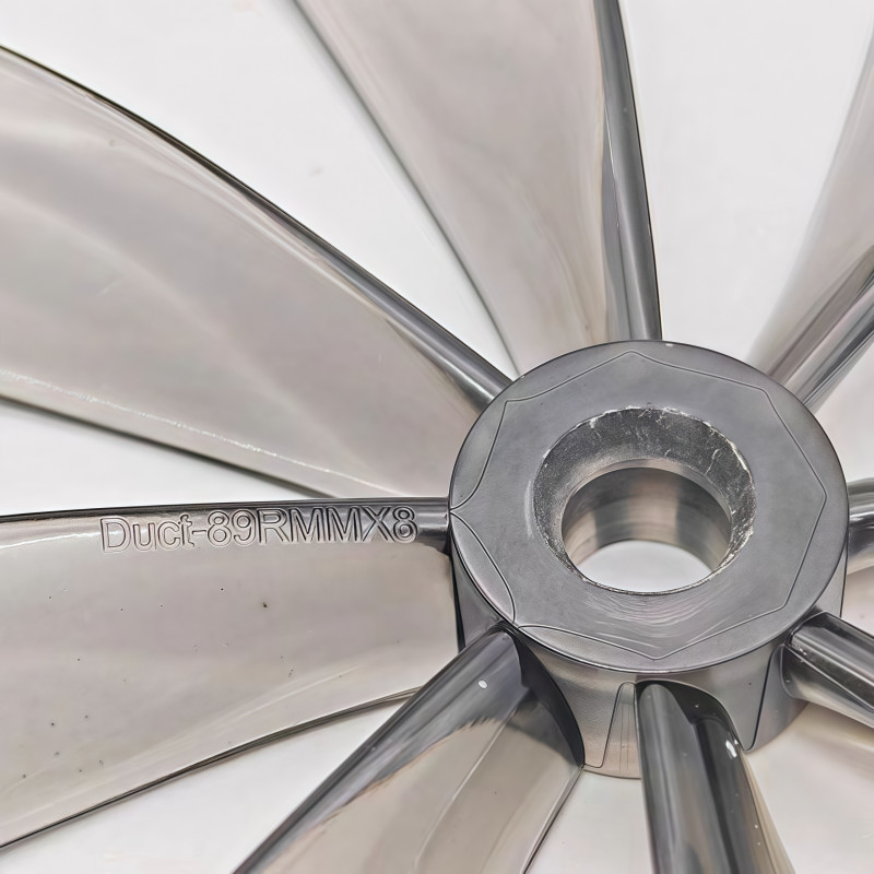 2 Pairs HQ Duct 89mm X8 8-Blade FPV Propeller 3.5-Inch Aperture 5mm iFlight Wing ProTek35 for Racing