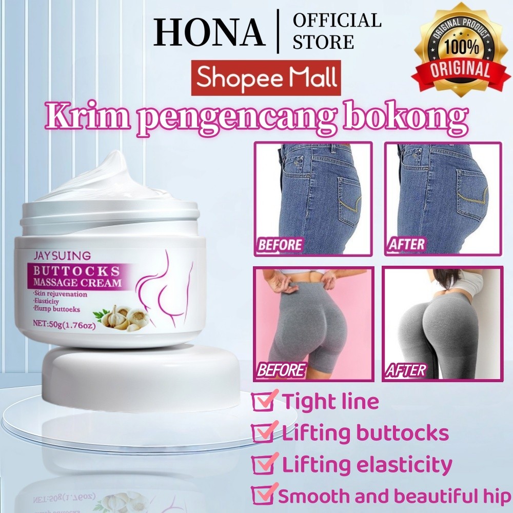 HONA - pembesar bokong,pembesar bokong wanita permanen,Kendur Bokong Semok Lotion Bokong pembesar bo