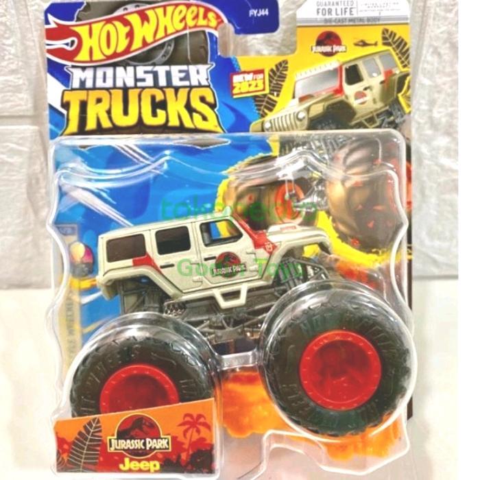 Monster Trucks Jeep Jurassic Park Hot Wheels truck  hotwheels