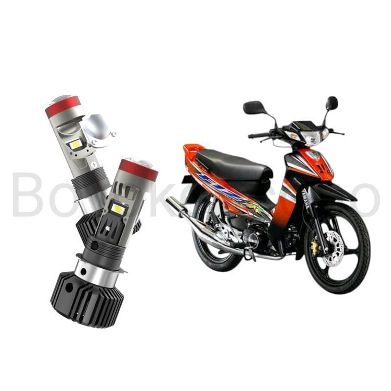 1pcs Lampu depan LED H6 BiLED High power Kipas motor Yamaha F1z F1ZR Byk
