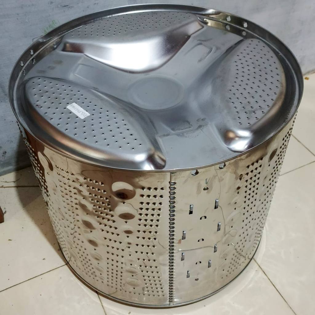 Tabung Drum Stainless Original Mesin Cuci 1 Tabung Front Loading 20Kg LG F2720SVRV