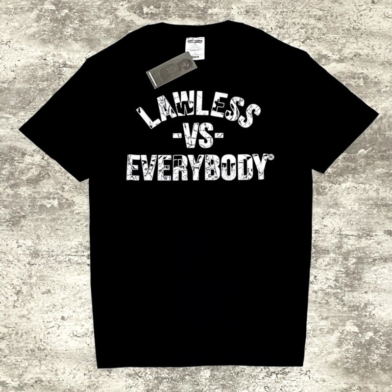 Lawless x Urbain - Lawless Vs Everybody Tshirt - Black