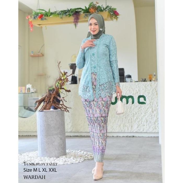 Tunik Floy Fayet / Tunik Tille Payet / Stelan Tunik Payet Rok Plisket / Tunik Payet Wisuda / Tunik P