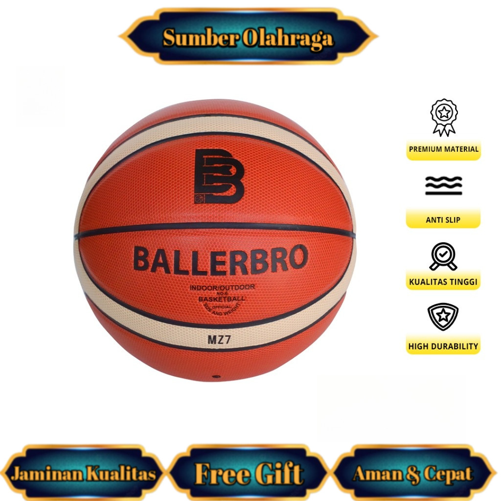 Bola Basket Ballerbro MZ7 (Leather)