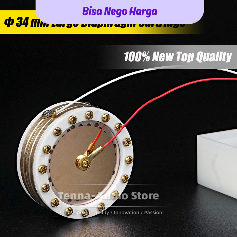 KKC 34 mm Large aphragm Capsule Microphone Cartridge Core For RODE NT1A PODCASTER PROCASTER Broadcas