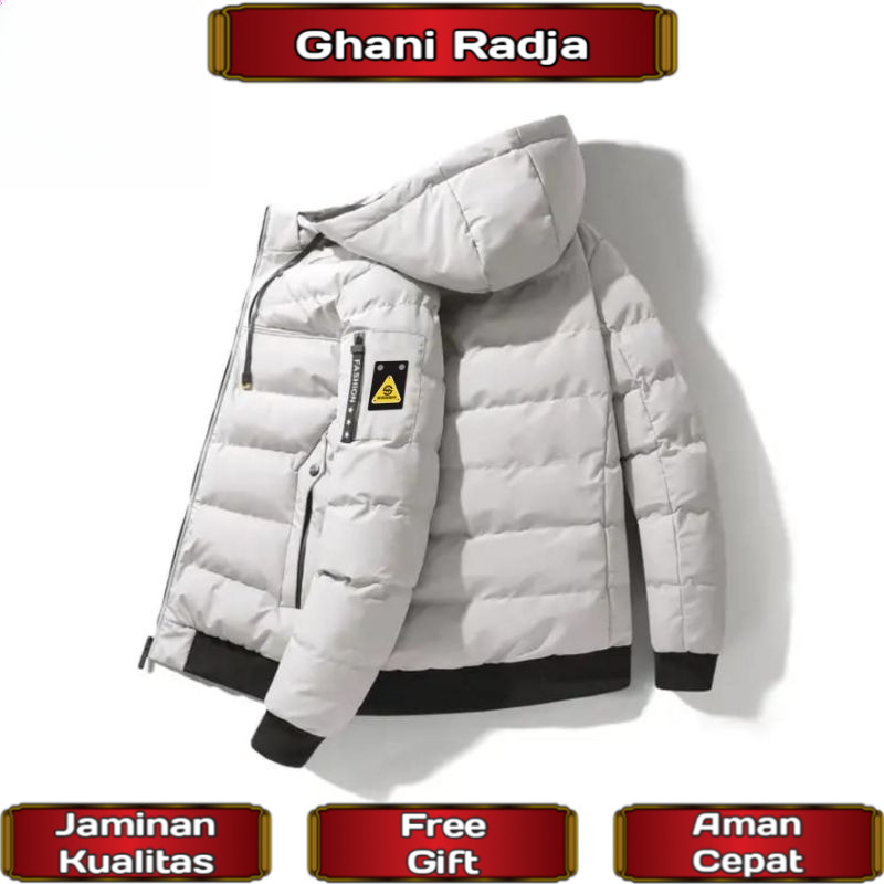 ESSER Jaket Winter Pria2023 Jaket Musim Dingin Waterproof  Jaket Kembung