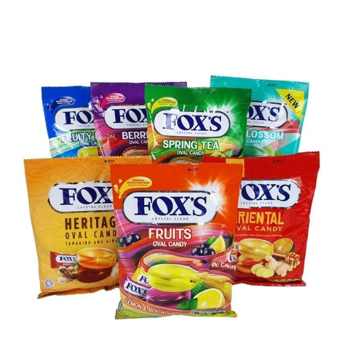 Permen Foxs 125g /PERMEN RASA BUAH