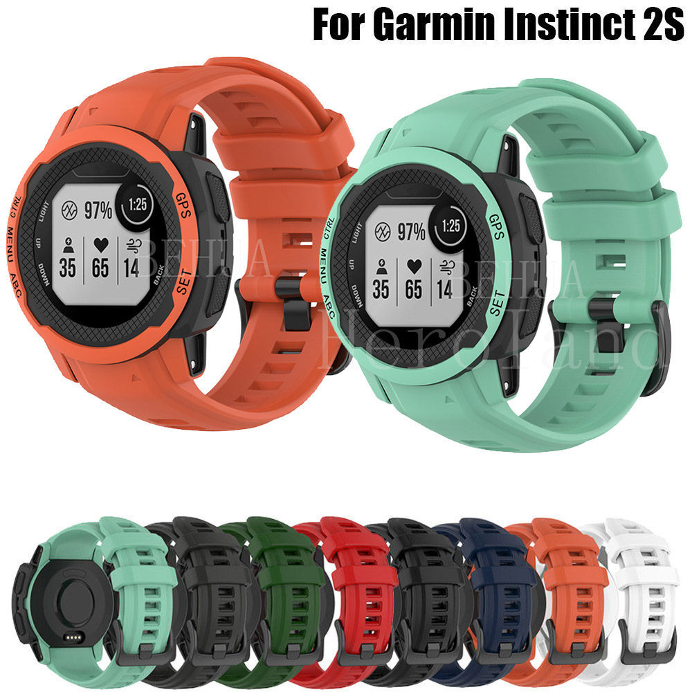 20mm Silicone Watch Strap For Garmin tinct 2S SmartWatch Bracelet WatchBand Band tinct2S Sport Repla