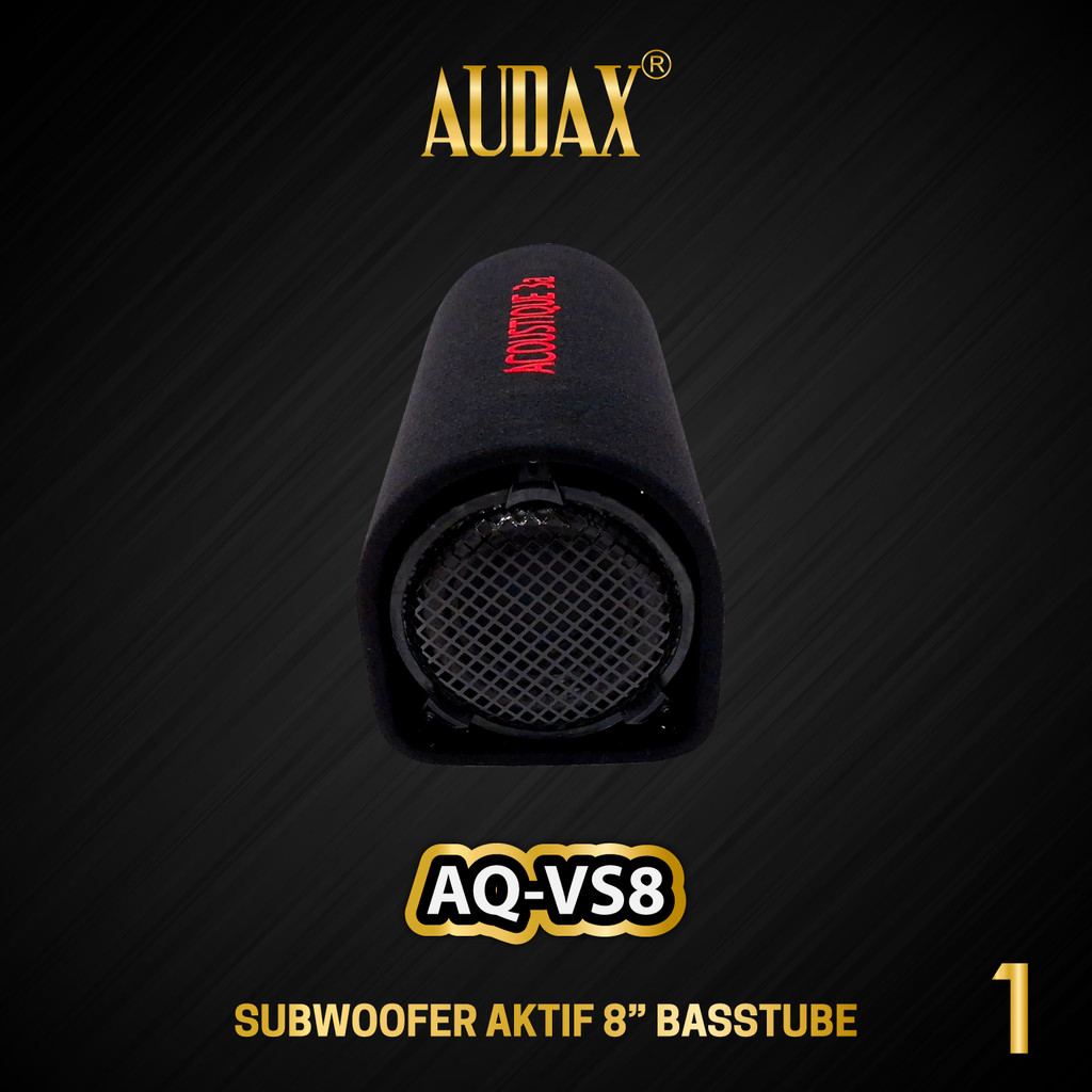 Audax - Speaker Aktif 8" AQ-VS8 SUBWOOFER AKTIF BASSTUBE