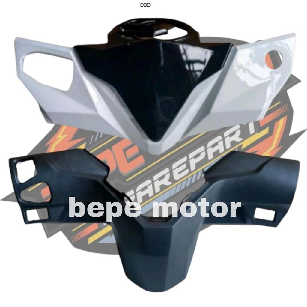 Batok Kepala Motor Honda Beat Eco Digital esp Tahun 2016 - 2019 Warna Putih -  Motorcycle beat fi ne