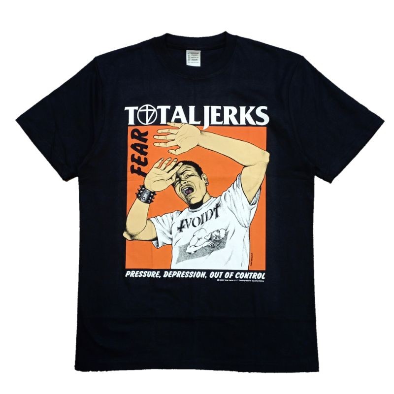 HOT Tshirt TOTAL JERKS - FEAR | Total Jerks Official Merchandise