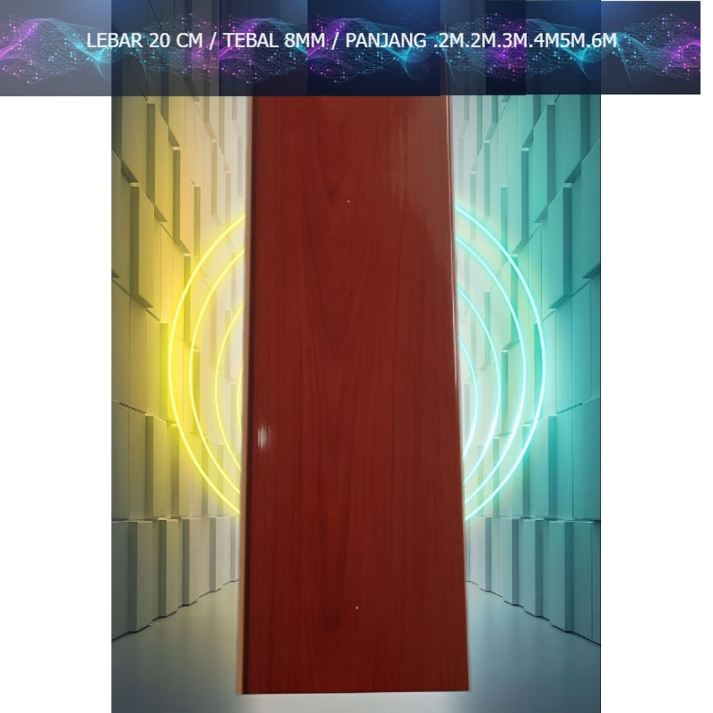 plafon pvc 6 meter 1 dus    ‎ ‎ ‎ ‎