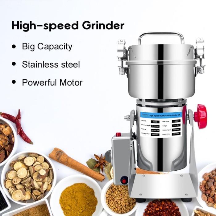 Mesin Penggiling Bumbu Bubuk Halus Kering Electric Spices Grinder