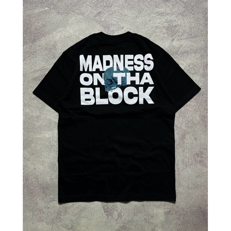 Madness On Tha Block - Kombat Madness original Baju kaos
