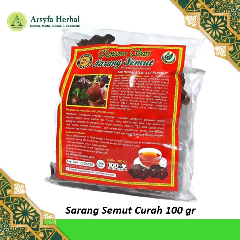 SARMUT SARANG SEMUT CURAH REBUS KENCONO SARI 100 Gram Sarang Semut Asli Papua