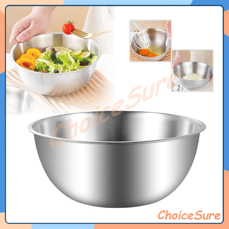 China Bowl/Mangkok Korea Stainless Steel Tebal/Anti Panas Mangkok Makanan Saji