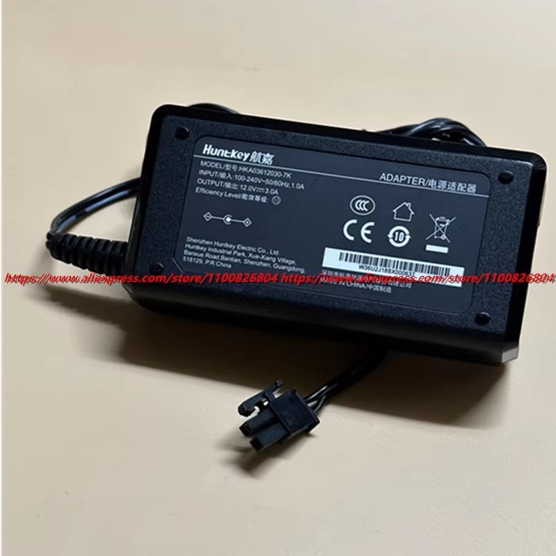 2PIN 12V 3A 36W Switching Power Adapter for FORTIGATE FORTINET 60D FG-60D 30E-3G4G 30E AD036RAB-FTN3