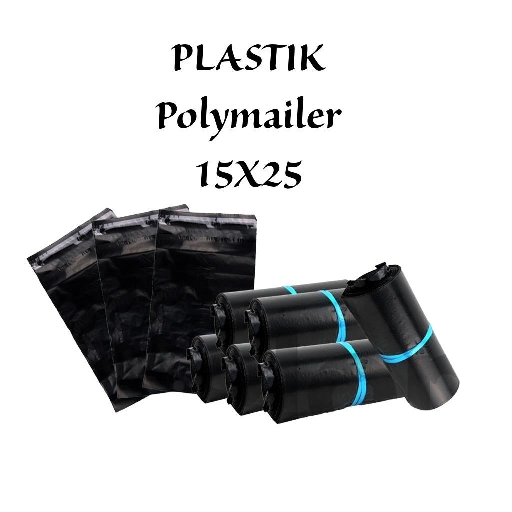 Plastik Tempat Pembalut 15x25 HD ±100pcs / Plastik Polymailer 15x25