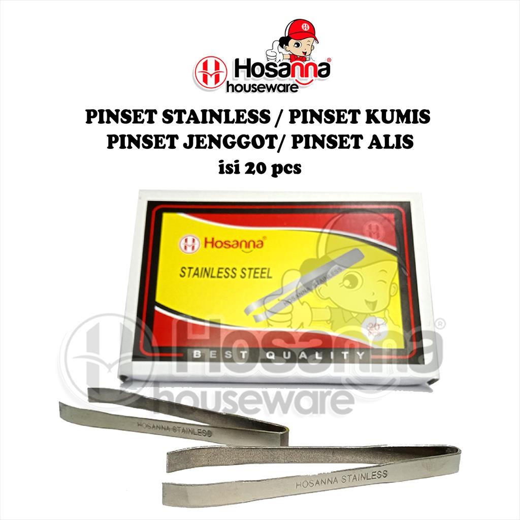 Pinset Stainless / Pinset Kumis / Pinset Jenggot / Pinset Alis