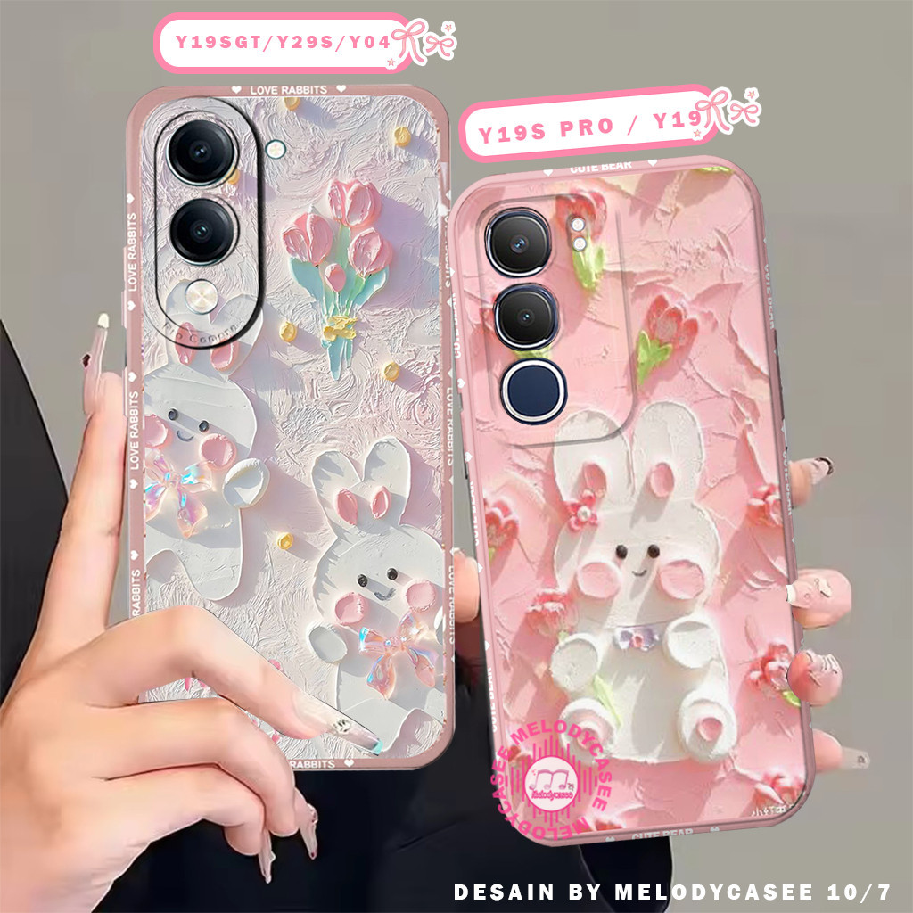 Vivo Y19SGT / Y29S / Y04 / Y19S PRO / Y19S Softcase Prokamera - Silikon Karakter - Motif Terbaru