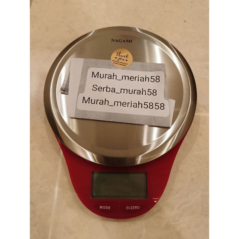 Timbangan Nagami/Camry digital 5 kg dan 10 kg