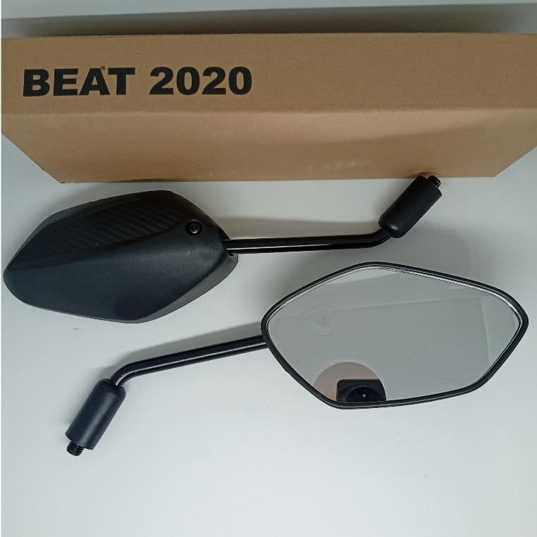 KACA SPION MOTOR HONDA BEAT 2020 NEW CARBON SPION MOTOR HONDA BEAT STANDAR ORIGINAL