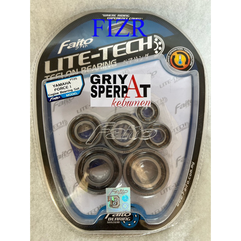 BEARING LAHER LITE-TECK FULL SET F1ZR FIZR