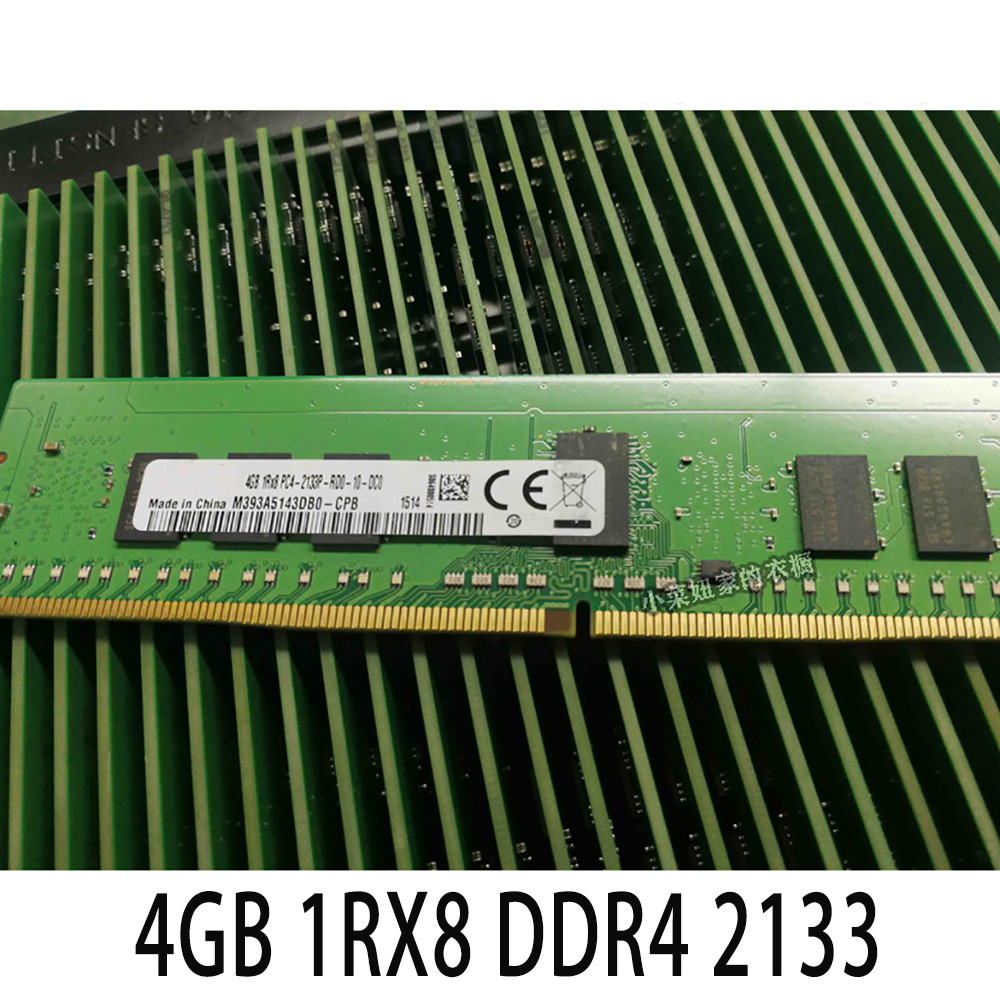 1PCS RAM 4G  REG PC4-2133P For SK Hynix Server Memory 4GB 1RX8 DDR4 2133