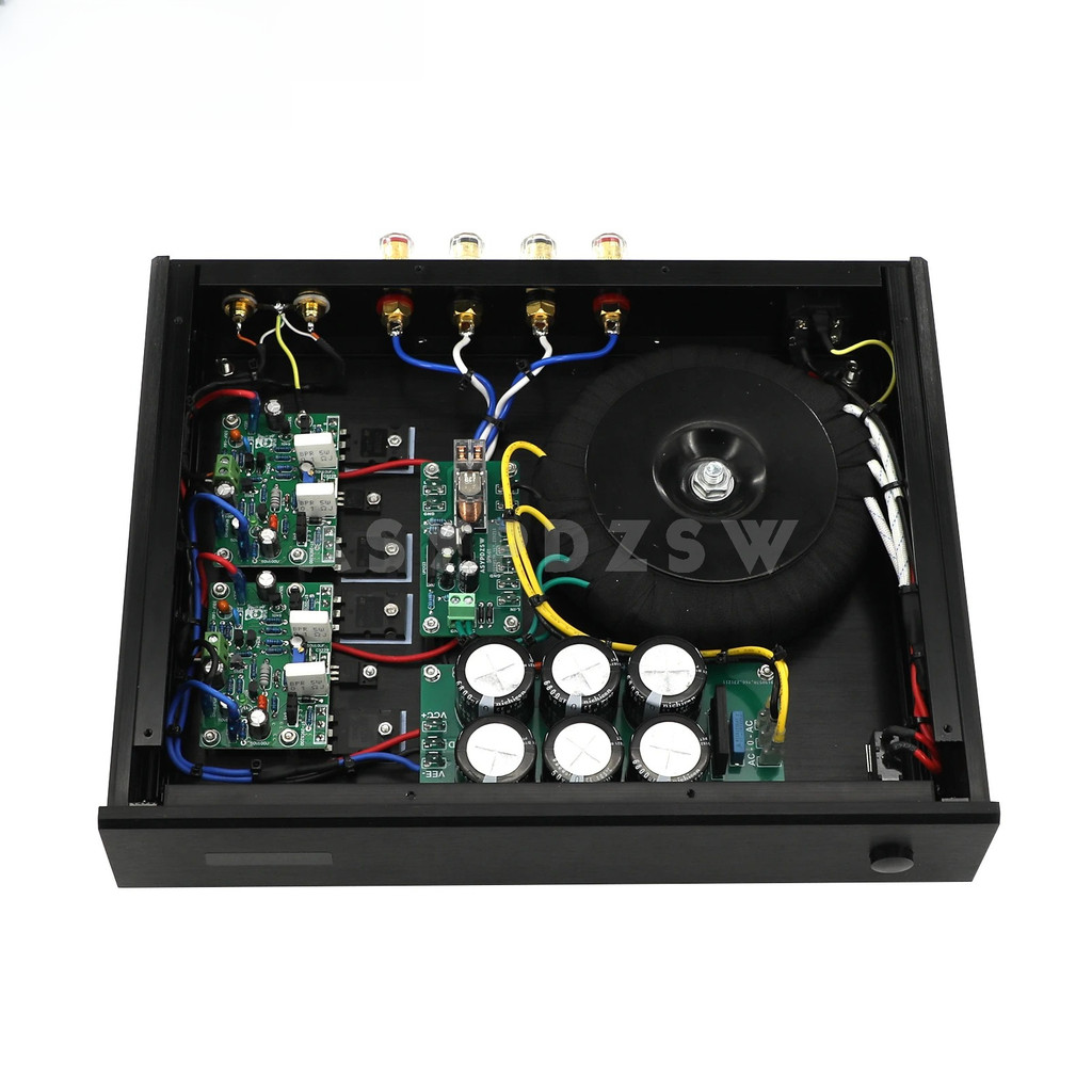 HIFI MOD NAP250 Stereo Class AB Power amplifier 2SC5200 80W+80W Base on NAIM