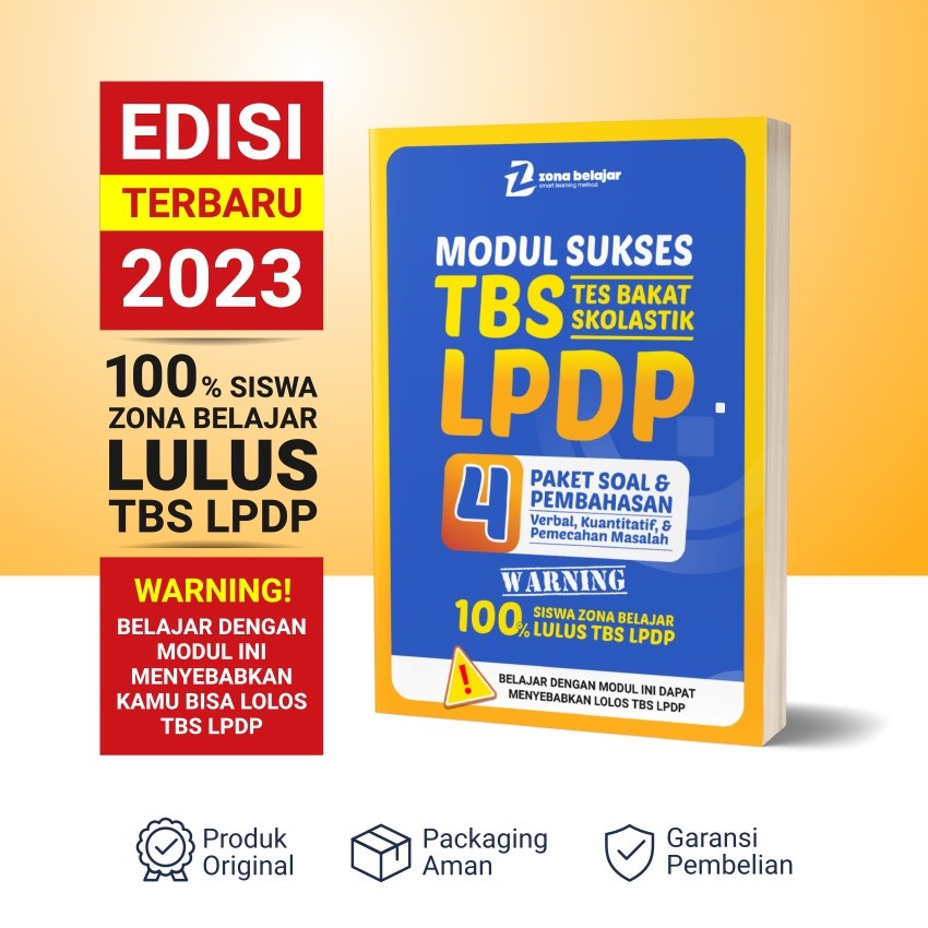 Zona Belajar - Modul Sukses TBS LPDP 2023