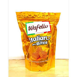 WAFELLO WAFER ITALIA CARAMEL 190 GRAM POUCH