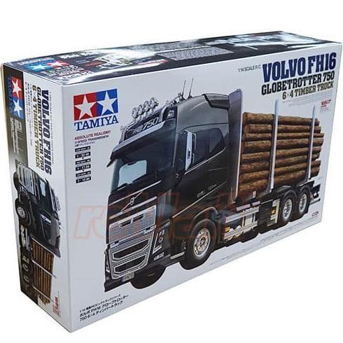 Ready RC Truck TAMIYA 1:14 Truck Trailer Volvo-FH 16