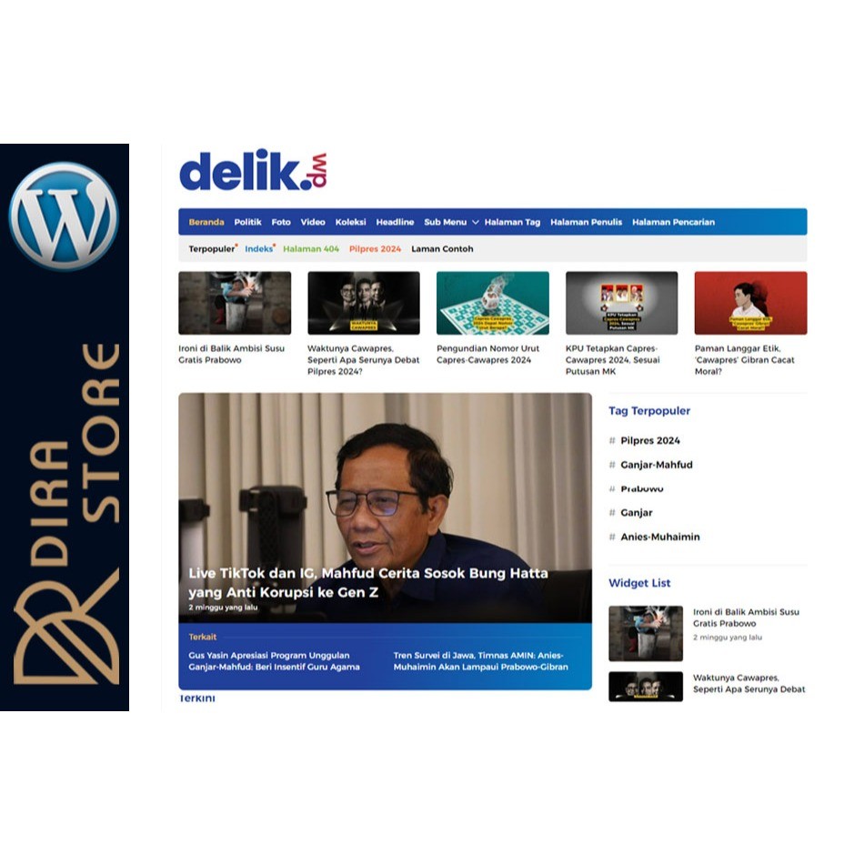DelikWP Template WordPress Berita Mirip Detik.com