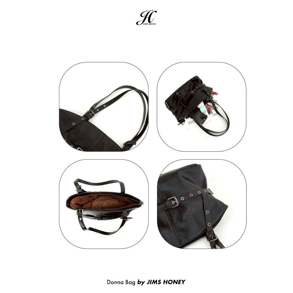 JIMS HONEY DONNA BAG  Tas Selempang dan Hand Bag Wanita Slingbag Cewek Jimshoney Trendy Elegan Kulit