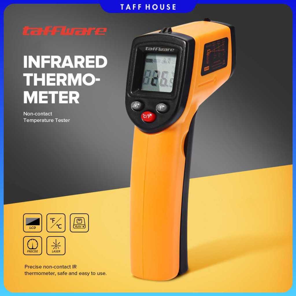 Taffware Thermogun Thermometer Industrial Laser Infrared NonContact - GM320 (CX6000 Series)
