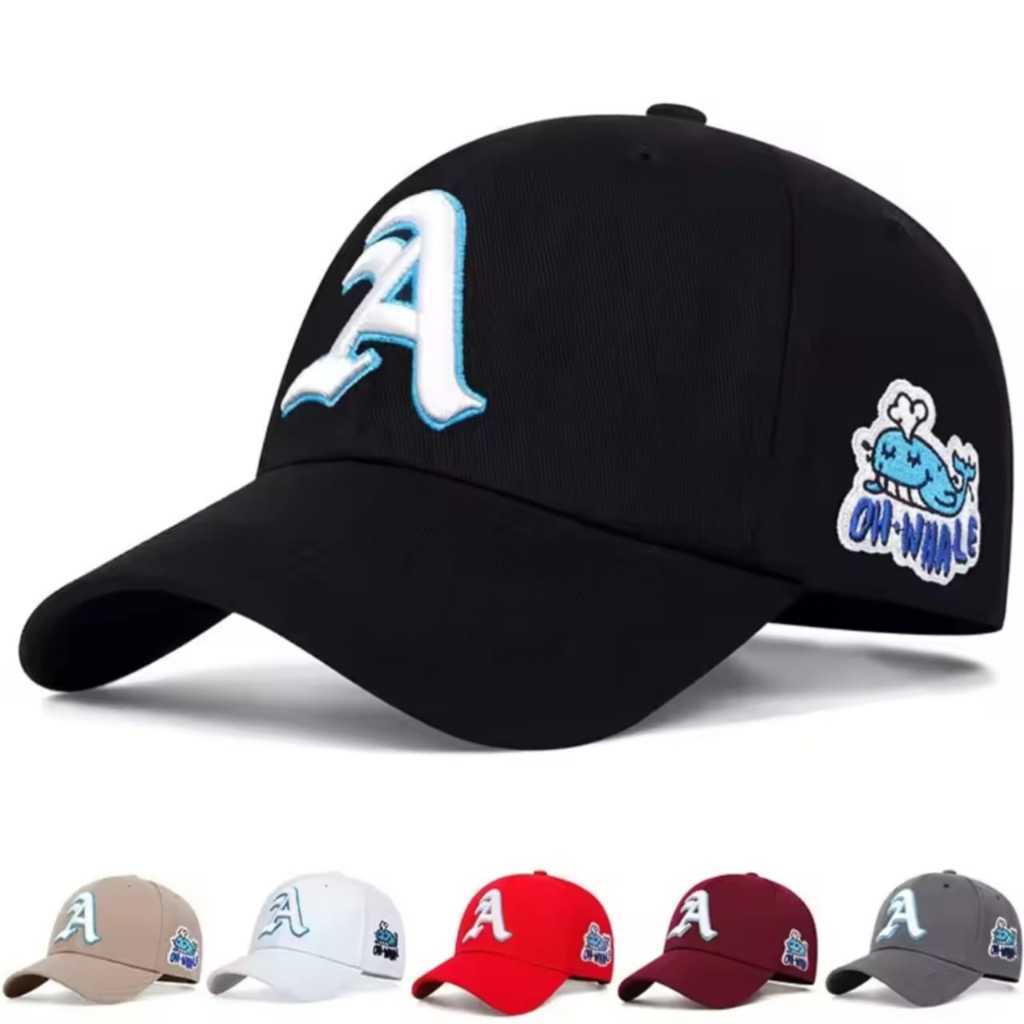 Topi Baseball Bordir Inisial Huruf A Terbaru