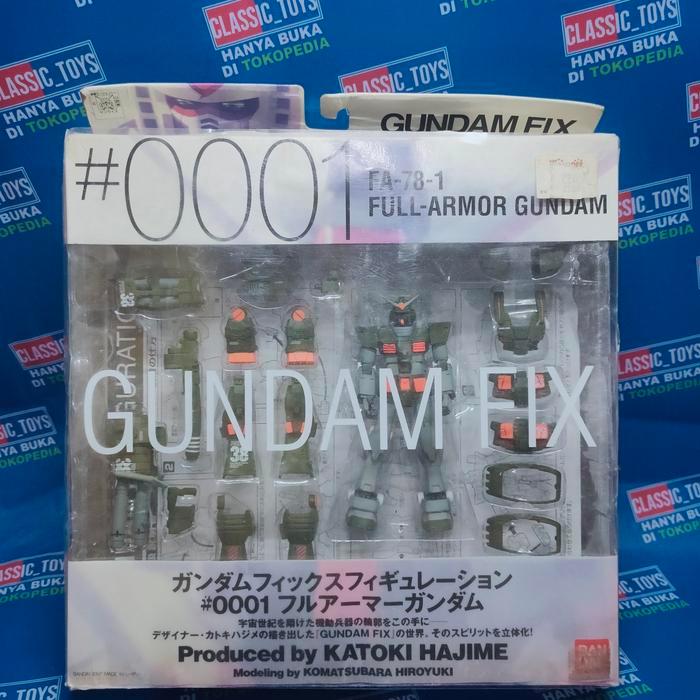 Gundam Fix Figuration FA-78-1 Full Armor Gundam Bandai ARstoreS27