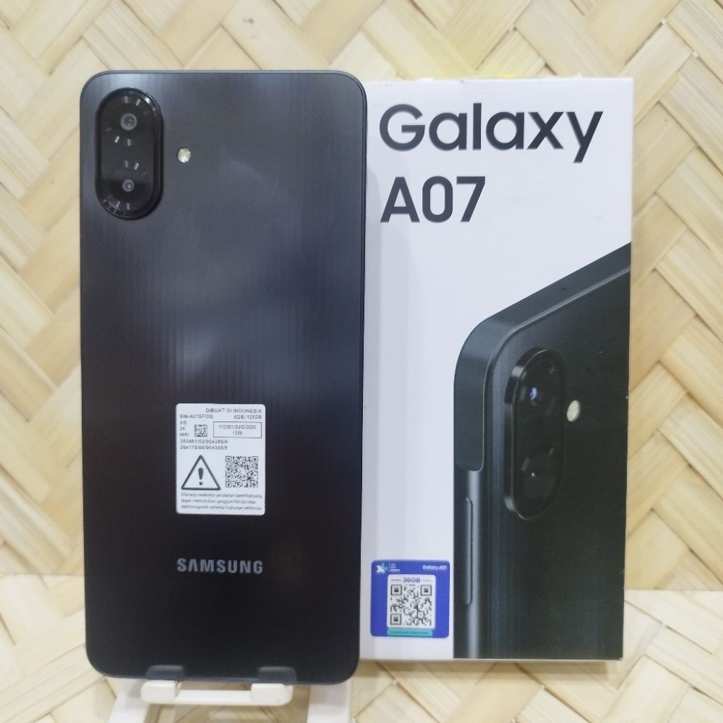 SAMSUNG A07 6/128GB HANDPHONE SECOND FULLSET BATANGAN ORIGINAL BERGARANSI