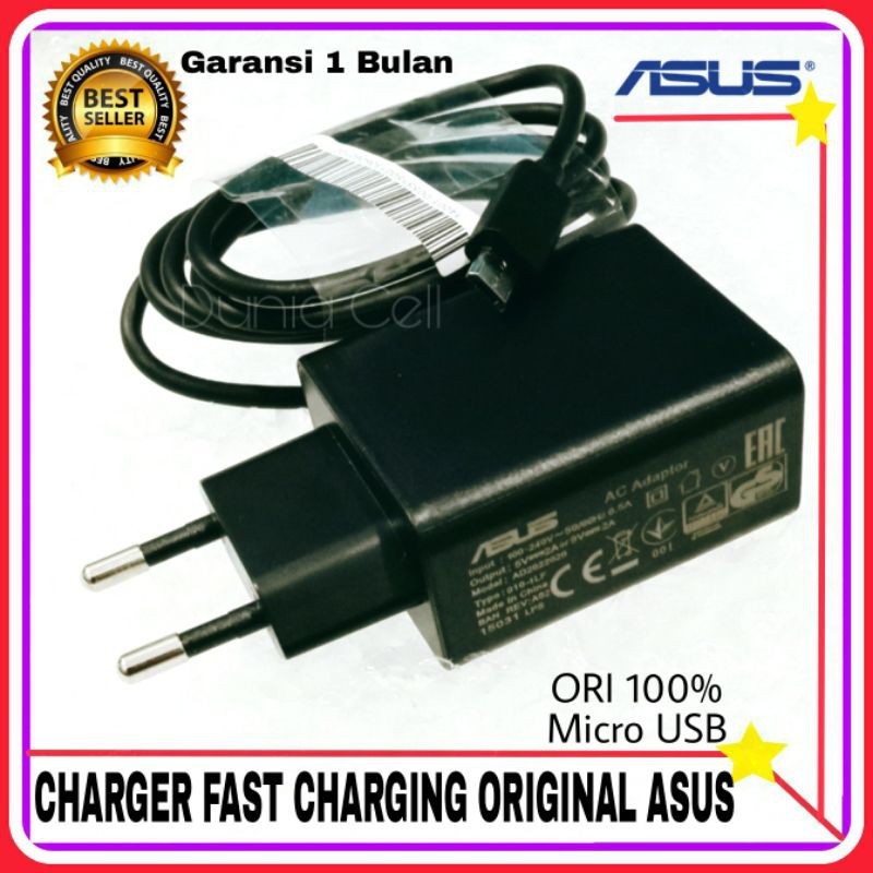 Charge Fast Charging Asus Zenfone 3 Max 3 Laser Micro USB ORI 100%