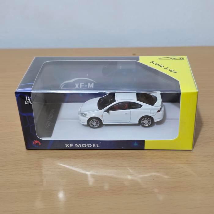 XF Model Honda DC5 White Diecast Koleksi Mobil Mainan Mini Scale 1/64 Hot Wheels Langka LR27