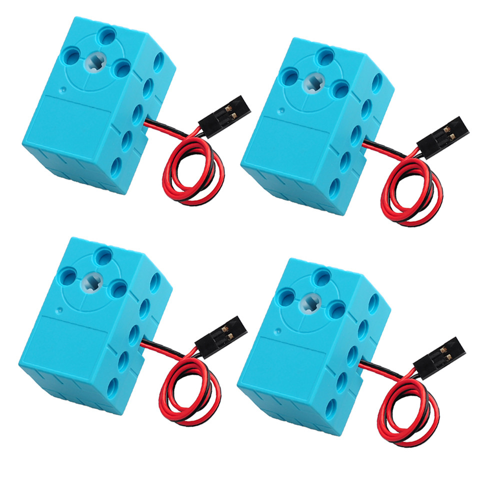 Geek Servo 0.7kg.cm Geekservo Motor Builng Block Continuous Rotation Slow Dual Output High Torque 36